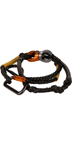 2026 Ronix Bimini Quick Connect Spinner Rope RA-PK-WS-BQC-SWF - Black / Gold